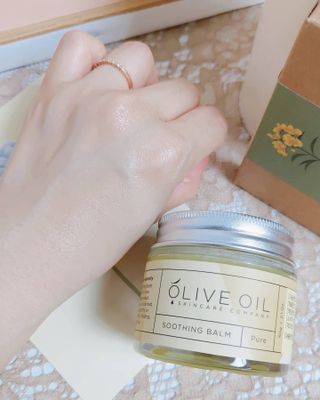 올리브 오일 스킨케어 컴퍼니 [OOSC] 순한 베이비 퓨어 수딩밤 오리지널 60g — 5점을 준 리뷰어가 2021년 5월 올린 사용 사진