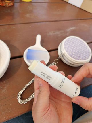아이레시피 워터리터치 에센스 선 밤 [SPF50+/PA++++] — 5점을 준 리뷰어가 2023년 5월 올린 사용 사진