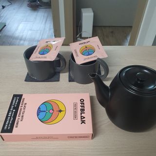 [오프블랙] 아침을 상큼하게 시작하는 에너지티! 유아골든 블렌딩홍차 12T — 5점을 준 리뷰어가 2022년 2월 올린 사용 사진