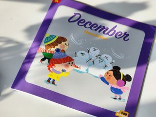 프리캠페인용 [에그스쿨] 유치원 Pre-K 12월(1개월)  ♡교구 미포함 패키지 첫 출시!♡ — 4.5점을 준 리뷰어가 2024년 1월 올린 사용 사진