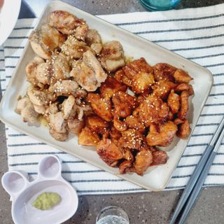 (주)마니커 마니커 닭고기 덧살구이 2종(올리브소금&핫칠리) [냉동 500g] — 5점을 준 리뷰어가 2023년 1월 올린 사용 사진