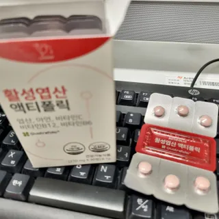 [리노브] 4세대 활성엽산 액티폴릭 270mg x 30정 — 5점을 준 리뷰어가 2022년 9월 올린 사용 사진