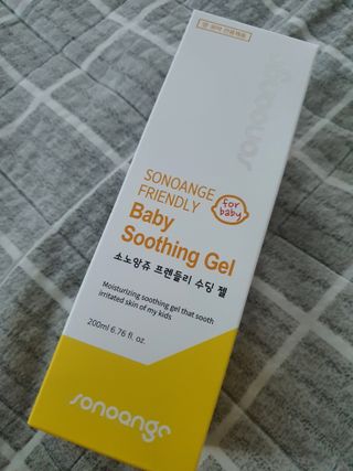 소노앙쥬 프렌들리 수딩젤 — 5점을 준 리뷰어가 2022년 6월 올린 사용 사진