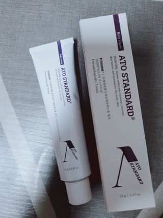 아토스탠다드 베이비크림 — 5점을 준 리뷰어가 2021년 1월 올린 사용 사진