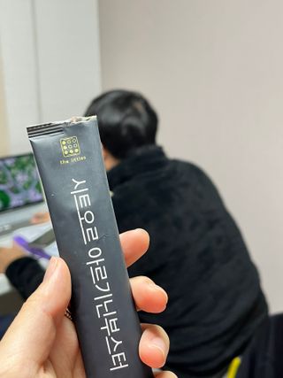 더리틀스 시트오르 아르기닌부스터 — 5점을 준 리뷰어가 2022년 11월 올린 사용 사진