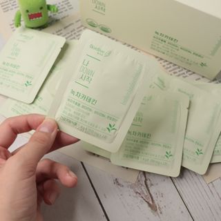 12월 15일 출시, 건강기능식품 브랜드 본리브 나 다운 시작 제품 3종 — 5점을 준 리뷰어가 2021년 2월 올린 사용 사진