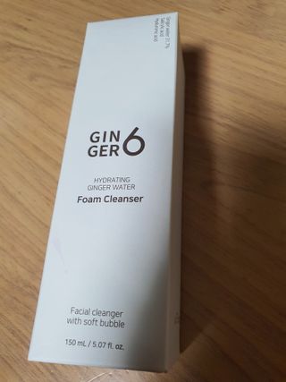 GINGER6 하이드레이팅 진저 워터 폼클렌징 — 4점을 준 리뷰어가 2021년 9월 올린 사용 사진