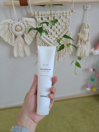 화이트리 비움 약산성 클렌징젤 ,마일드 필링젤 세트 — 5점을 준 리뷰어가 2021년 1월 올린 사용 사진