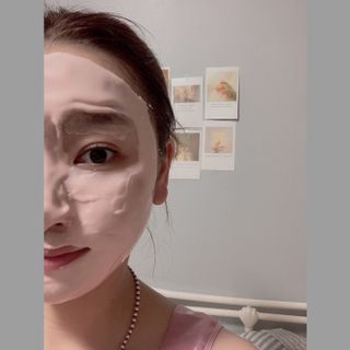 투비어레이디 젤리팩 25g /6종 중 랜덤3종 발송/ 도구가 필요없는 피부관리끝판왕 모델링팩 — 4.5점을 준 리뷰어가 2021년 5월 올린 사용 사진