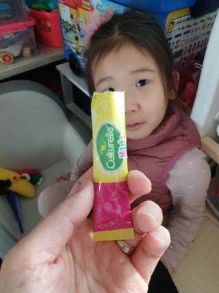 컬처렐 키즈패킷 30스틱 1개 — 5점을 준 리뷰어가 2021년 1월 올린 사용 사진