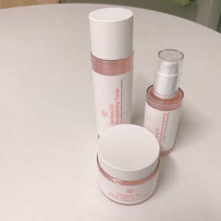 아이앤립 / EYENLIP 아이앤립 연어오일 리바이탈라이징 토너+앰플+크림 3종 세트 — 5점을 준 리뷰어가 2021년 6월 올린 사용 사진