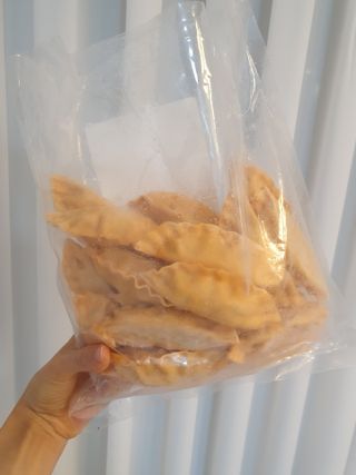 한만두 진한 해물맛 짬뽕만두 1kg — 4점을 준 리뷰어가 2021년 4월 올린 사용 사진