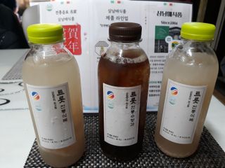 트롯전통식혜 [삼남매식품] 트롯 전통 식혜 3종 SET — 5점을 준 리뷰어가 2021년 4월 올린 사용 사진