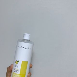 랑벨 내츄럴 딥 클렌징 워터 500ml — 5점을 준 리뷰어가 2022년 6월 올린 사용 사진