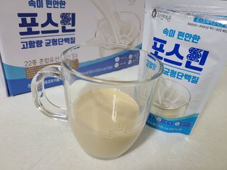 자연에온 마시는 프로틴 고함량 균형단백질 음료 포스틴 125ml 10개입 1BOX — 3.5점을 준 리뷰어가 2021년 3월 올린 사용 사진