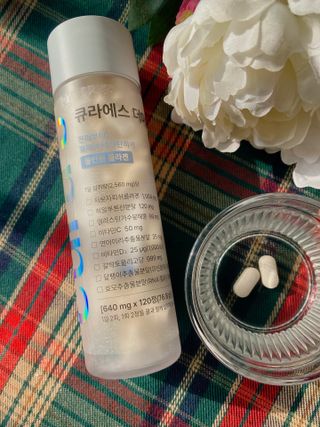 [큐라에스] 뮤신콜라겐 더마3 76.8(1개월분) — 5점을 준 리뷰어가 2023년 12월 올린 사용 사진
