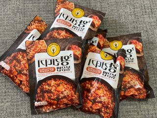 한성기업 무볼레 왕건더기 볶음밥 묵은지삼겹살 — 5점을 준 리뷰어가 2021년 10월 올린 사용 사진