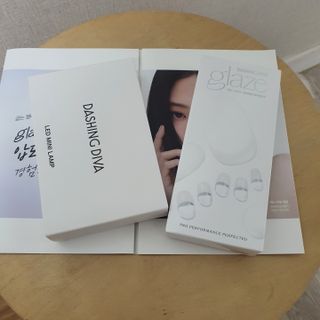 데싱디바 글레이즈 젤네일 스프링 프렌치 네일_5종 중 택 1 — 5점을 준 리뷰어가 2021년 9월 올린 사용 사진