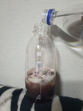 클린24시간 1BOX(5포) + 전용보틀(500ml) — 5점을 준 리뷰어가 2023년 5월 올린 사용 사진