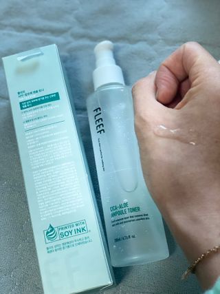 플리프 시카-알로에 앰플 토너 200ML — 4점을 준 리뷰어가 2021년 1월 올린 사용 사진