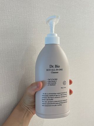 닥터바이오 에코 올인원 클렌저 500g — 5점을 준 리뷰어가 2023년 8월 올린 사용 사진