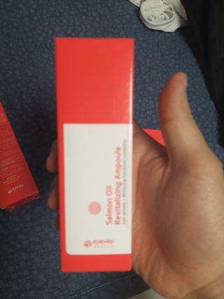 아이앤립 / EYENLIP 아이앤립 연어오일 리바이탈라이징 토너+앰플+크림 3종 세트 — 5점을 준 리뷰어가 2021년 5월 올린 사용 사진