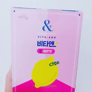 비타앤C 레몬맛, 망고맛 — 5점을 준 리뷰어가 2021년 4월 올린 사용 사진