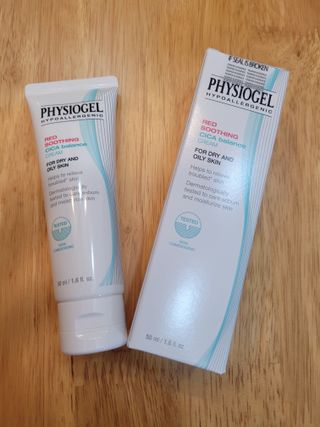피지오겔 레드수딩 시카밸런스 크림 50ml — 5점을 준 리뷰어가 2022년 4월 올린 사용 사진