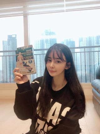 반테린서포터 손목 — 5점을 준 리뷰어가 2021년 3월 올린 사용 사진
