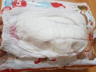 킨도 프리미엄 에어드라이v2 팬티형 기저귀 — 5점을 준 리뷰어가 2021년 7월 올린 사용 사진