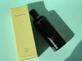스킨큐어 산다화 비타민c 화이트닝 토너 150ml — 4.5점을 준 리뷰어가 2022년 2월 올린 사용 사진