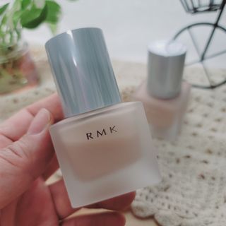 [RMK] 메이크업 베이스 + 리퀴드 파운데이션 — 5점을 준 리뷰어가 2021년 3월 올린 사용 사진