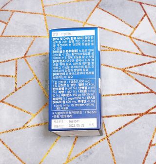 뉴트리션팩토리 비타프렙 오큐슈프림 루테인 오메가3 1050mg — 5점을 준 리뷰어가 2021년 7월 올린 사용 사진