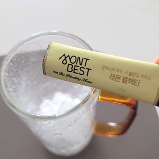 몽베스트 위드더 블랜딩 하우스 _레몬 블랙티 — 5점을 준 리뷰어가 2022년 12월 올린 사용 사진