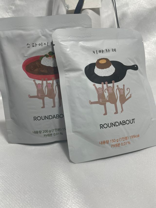 [라운드어바웃] 카레4종 중 2종 랜덤발송 리뷰 사진