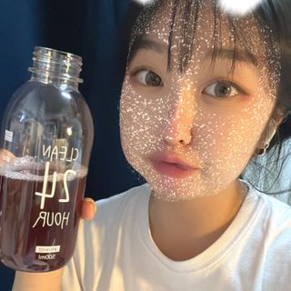 클린24시간 1BOX(5포) + 전용보틀(500ml) — 5점을 준 리뷰어가 2023년 2월 올린 사용 사진