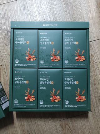 서울약사신협 약사신협_생녹용 진액_70ml x 30포 — 5점을 준 리뷰어가 2021년 7월 올린 사용 사진