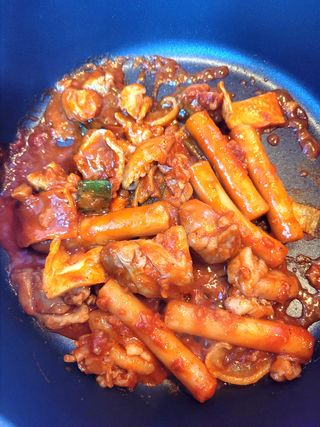 한성기업 무볼레 닭떡볶이+해물떡볶이 2종 세트 — 5점을 준 리뷰어가 2021년 9월 올린 사용 사진