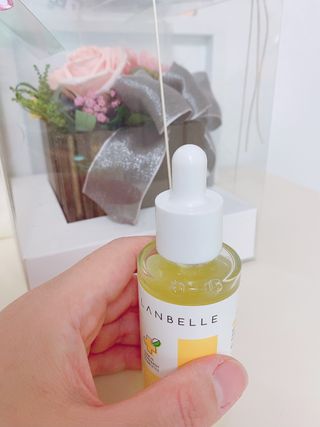 랑벨 비타 에너지 잡티 앰플 50ml 고농축 비타민, 저자극, 수분 촉촉, 미백 앰플 — 4점을 준 리뷰어가 2022년 4월 올린 사용 사진