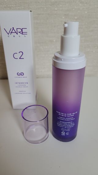 바르셀 주름개선 리프팅 영양크림 인텐시브 리포좀 더블크림-C2 50ml — 4점을 준 리뷰어가 2021년 11월 올린 사용 사진