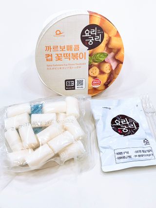 프리 [요리궁리] 타입 B (매콤,치즈,매콤까르보) 꽃떡볶이 6개입 세트 — 5점을 준 리뷰어가 2025년 2월 올린 사용 사진