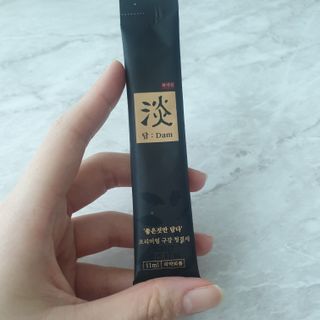 담소은 자극없는 무알콜 휴대용 한방가글 스틱 가글담 — 5점을 준 리뷰어가 2023년 2월 올린 사용 사진