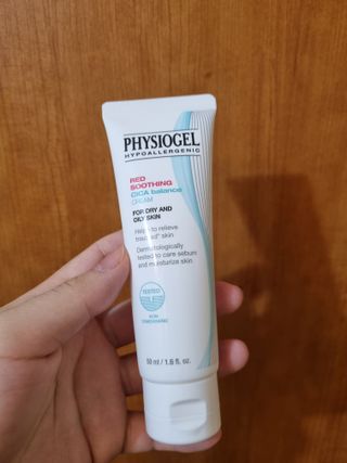 피지오겔 레드수딩 시카밸런스 크림 50ml — 5점을 준 리뷰어가 2022년 4월 올린 사용 사진
