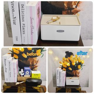 창신리빙 [프랑코 멀티 소품 정리함] 똑똑한 정리 수납 — 5점을 준 리뷰어가 2022년 1월 올린 사용 사진