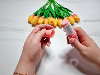 스킨큐어 산다화 카멜리아 안티 링클 멀티밤 — 5점을 준 리뷰어가 2023년 1월 올린 사용 사진