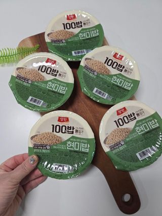 [구매평]양반 동원 양반 100밥 현미밥, 130g, 12개 — 5점을 준 리뷰어가 2025년 4월 올린 사용 사진