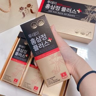 서울약사신협_투데이홍삼정플러스스틱_10g x 30포 — 5점을 준 리뷰어가 2021년 2월 올린 사용 사진