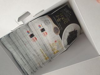 광천우리맛김 우리집밥도둑 맛있는광천김 우리김자반 50g 5봉 — 5점을 준 리뷰어가 2021년 11월 올린 사용 사진