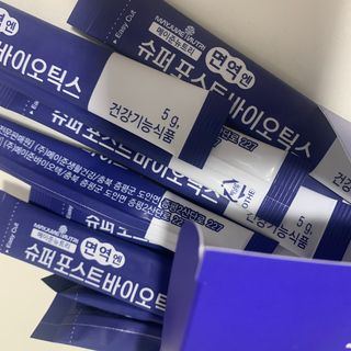 메이준뉴트리 슈퍼 포스트바이오틱스 — 5점을 준 리뷰어가 2021년 5월 올린 사용 사진