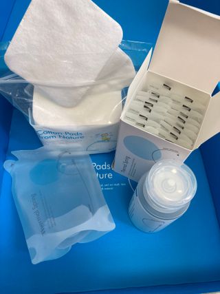 설랩수앤슈, 직접 만들어 쓰는 아기 물티슈 — 4.5점을 준 리뷰어가 2021년 8월 올린 사용 사진